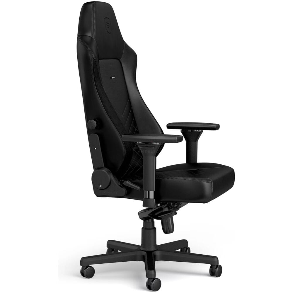 SILLA GAMING NOBLECHAIRS HERO - CUERO SINTETICO - NEGRO - Imagen 2
