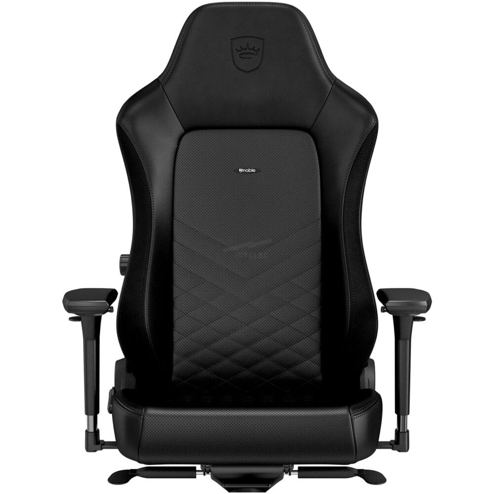 SILLA GAMING NOBLECHAIRS HERO - CUERO SINTETICO - NEGRO - Imagen 4