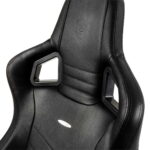 SILLA GAMING NOBLECHAIRS EPIC - CUERO REAL- NEGRO
