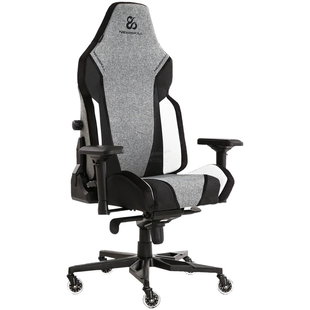 SILLA GAMING NEWSKILL BANSHEE ZEPHYR - GRIS - Imagen 4