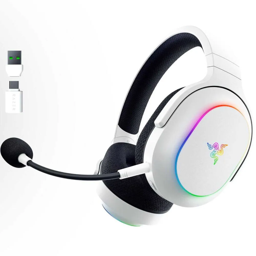RZ04-05220200-R3U1 - Intelec | Tecnología y Fitness HEADSET RAZER BARRACUDA X CHROMA - BLANCO