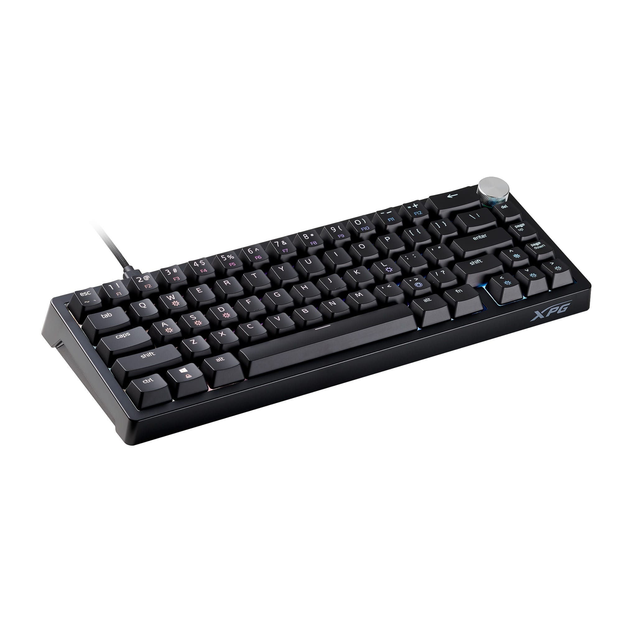 SORCERER-MINIRD-BKCES-2 TECLADO GAMING XPG SORCERER MINI RGB - NEGRO - Imagen 3