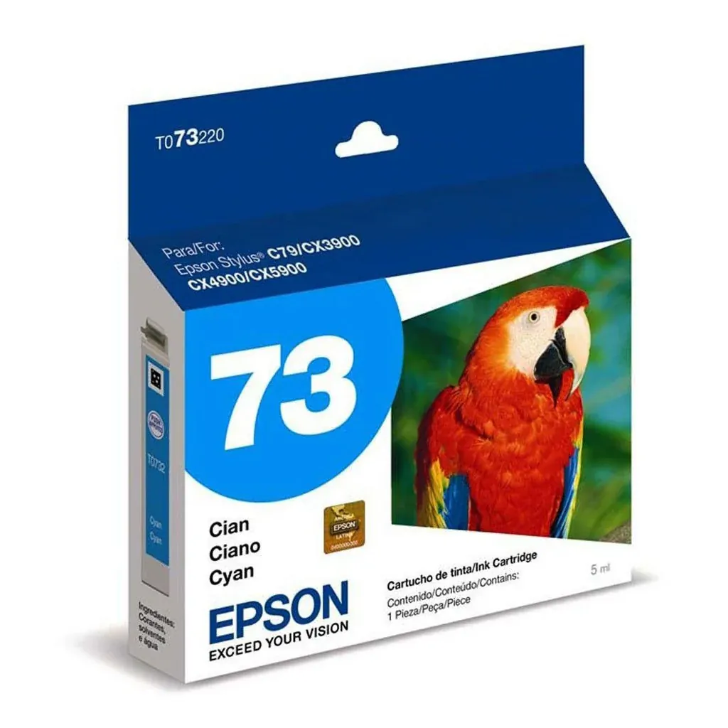CARTUCHO DE TINTA EPSON 73 – CYAN