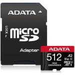MEMORIA MICRO SD ADATA HIGH ENDURANCE V30 - U3 - 512GB - PARA VIDEOVIGILANCIA