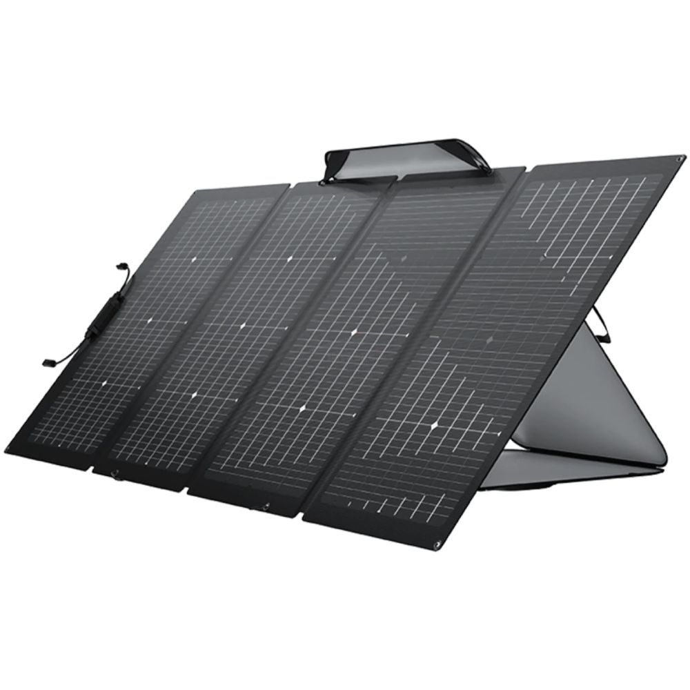PANEL SOLAR PORTATIL ECOFLOW 220W PARA ESTACION DE ENERGIA - Imagen 1