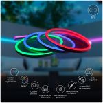 TIRA DE LUZ LED NEON INTELIGENTE WIFI NEXXT - RGBIC - 5 METROS - Imagen 2