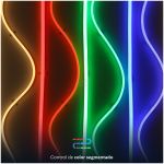 TIRA DE LUZ LED NEON INTELIGENTE WIFI NEXXT - RGBIC - 5 METROS - Imagen 3