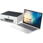 LAPTOP HP 15-FC0043LA R3-7320U - 8GB - 512GB-SSD - 15.6" - W11 + IMPRESORA HP SMART TANK 210