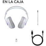 Headset Logitech G522 Gaming Inalámbrico Lightspeed - Blanco - Imagen 2