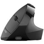 MOUSE JLAB JBUDS ERGONOMICO - VERTICAL - BLUETOOTH - NEGRO - Imagen 4