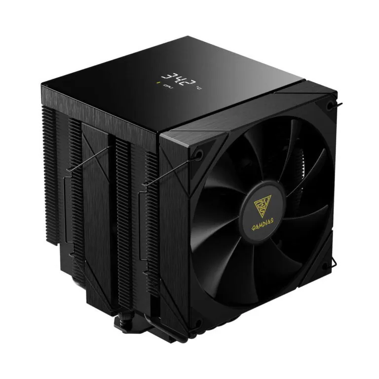 VENTILADOR GAMDIAS BOREAS P2-62D - NEGRO