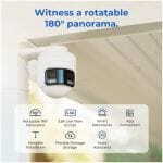 COMBO CAMARA WIFI IMILAB EC6 PANORAMA - 3.5K (3 PACK) - Imagen 2