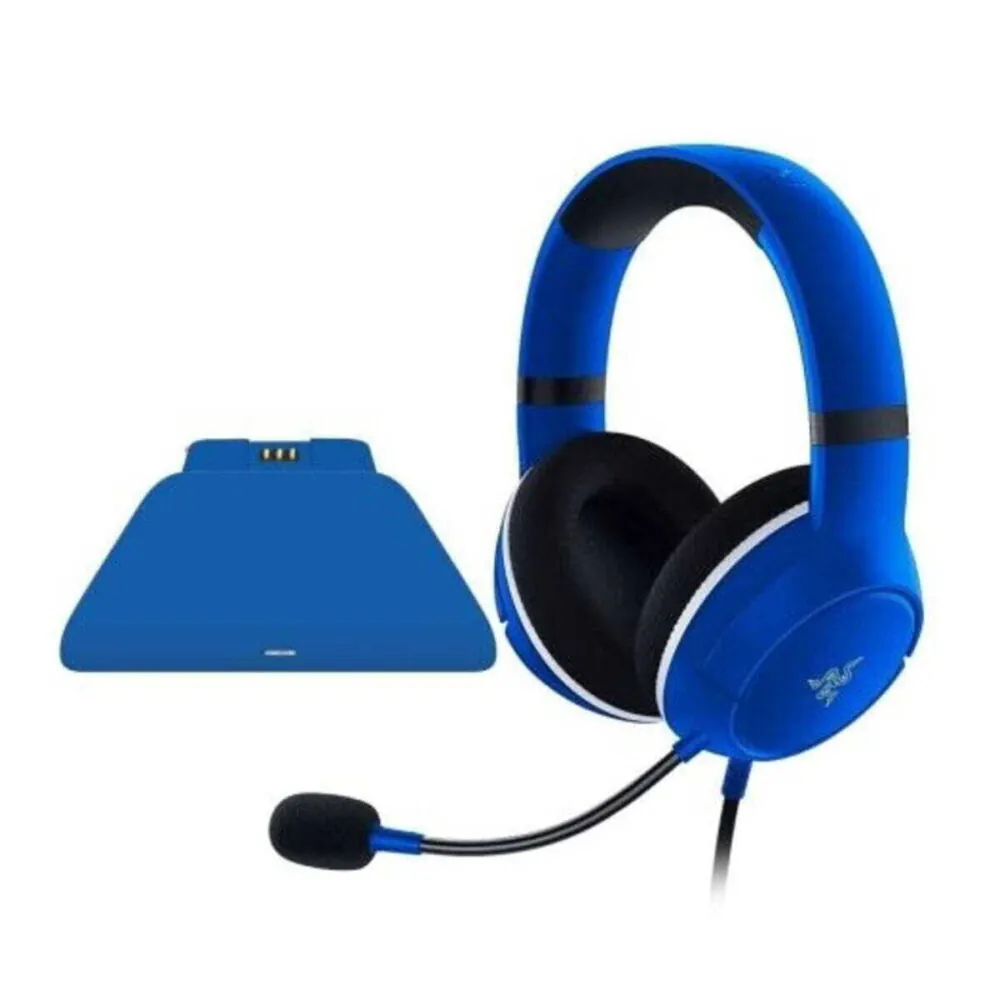 RZ82-03970100-B3U1----1 - Intelec | Tecnología y Fitness HEADSET RAZER KAIRA X XBOX BUNDLE CARGADOR CONTROL XBOX - AZUL