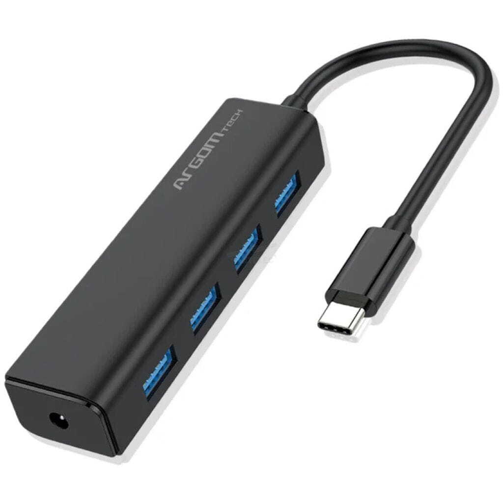 ADAPTADOR HUB ARGOM ONEAXESS 4 PUERTOS USB 3.0