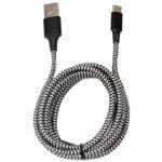 CABLE NOVA TRENZADO USB-C A USB-A - 1.8 METROS - CARGA RAPIDA