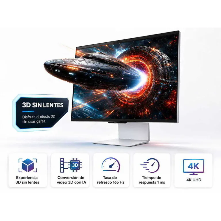MONITOR LED IPS 27" SAMSUNG GAMING ODYSSEY 3D G90XF - 1MS - 165HZ - 3840X2160