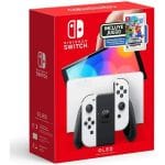 Nintendo Switch Oled + Super Mario Wonder - Blanco - Version en español para Latino America