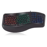 TECLADO ERGONOMICO ADESSO AKB-150EB - LED