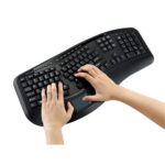 TECLADO ERGONOMICO ADESSO - CON TOUCHPAD - INALAMBRICO - Imagen 3