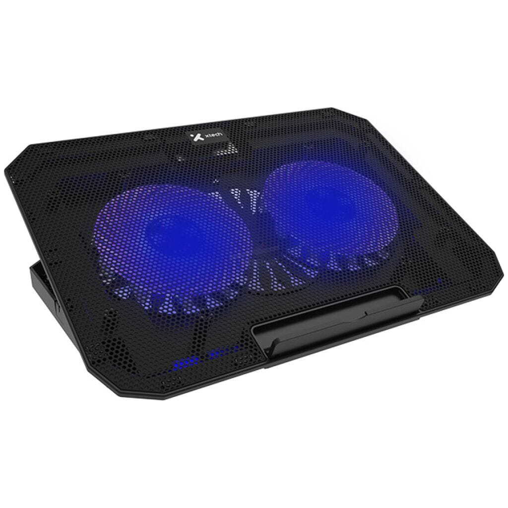 BASE ENFRIADORA XTECH LED AZUL 15.6″
