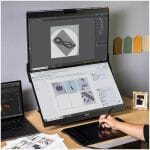 MONITOR DUAL 24" MOBILE PIXELS GEMINOS X - 75HZ - 2560X1440 - TOUCH - Imagen 4