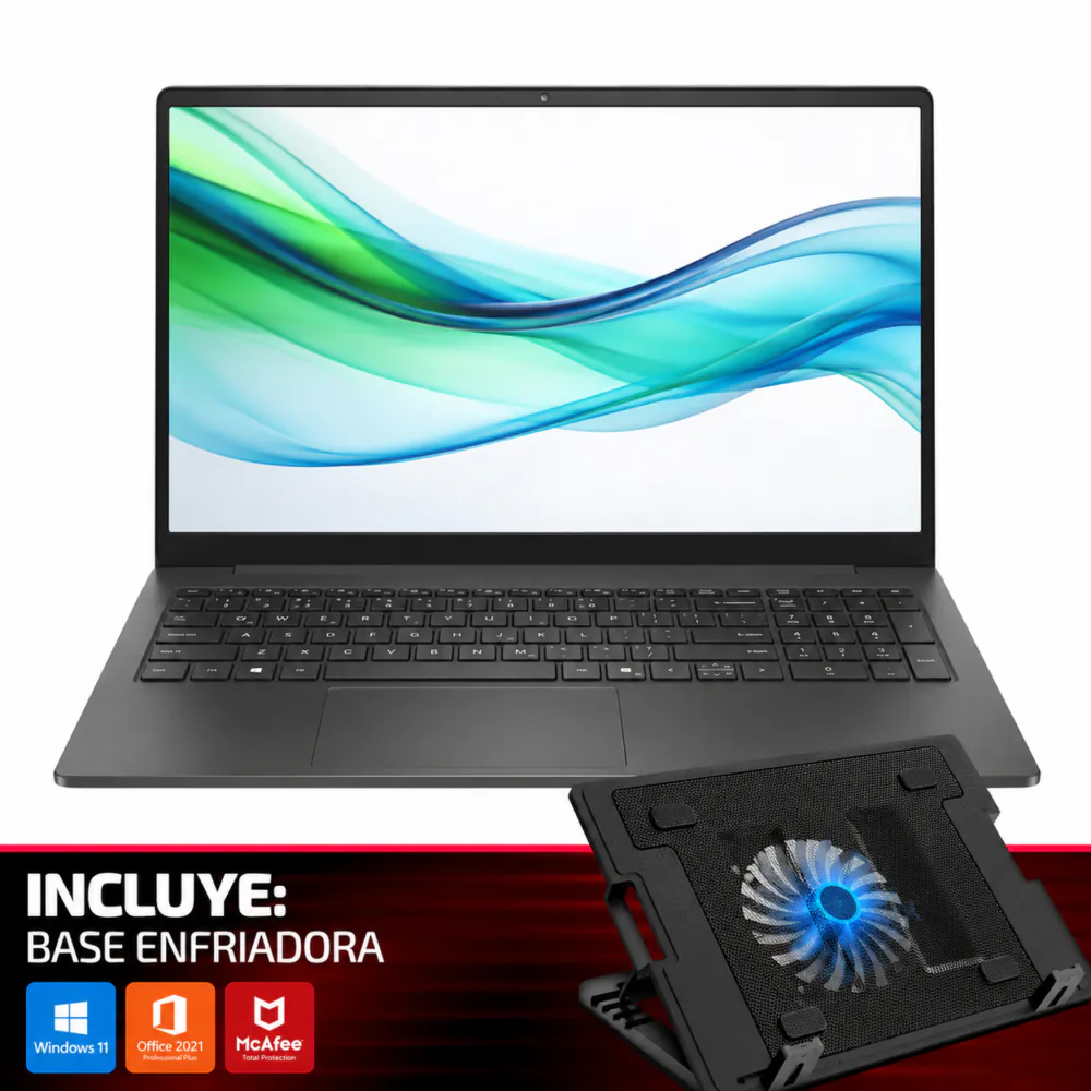 A1RM6UT - Intelec | Tecnología y Fitness COMBO LAPTOP HP PROBOOK 465 G11 R5-7535U - 8GB - 256GB-SSD - 16" - W11P