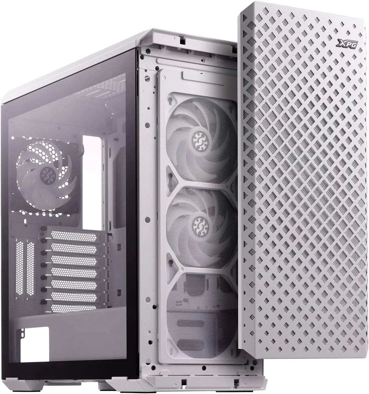 CASE XPG DEFENDER PRO - MEDIA TORRE - BLANCO - Imagen 2