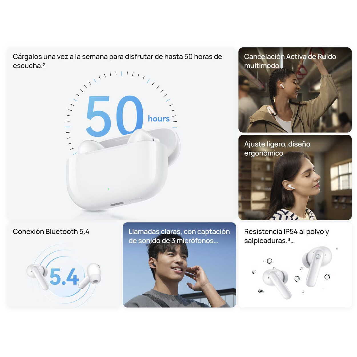 HU-55038498 - Intelec | Tecnología y Fitness HUAWEI FREEBUDS SE 4 ANC