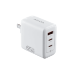 CARGADOR DE PARED ADATA - 1 USB- 2 USB-C - 65W - BLANCO