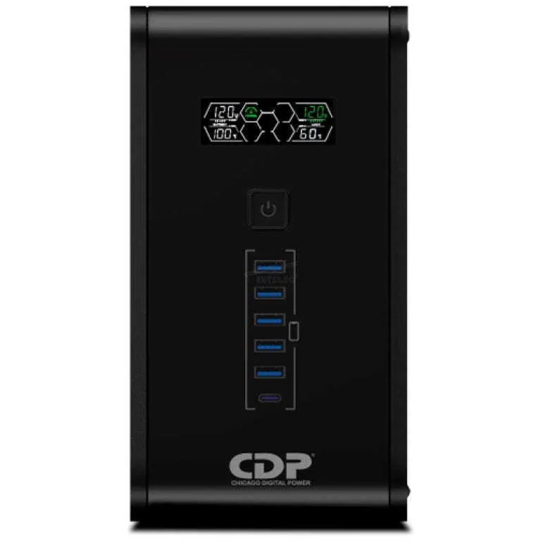 UPS CDP R-SMART 751 - 750VA/350WATS - 10 TOMAS