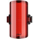 Red transparent kid's water bottle with two side handles and dotted texture, logo 'Kids' at the bottom.