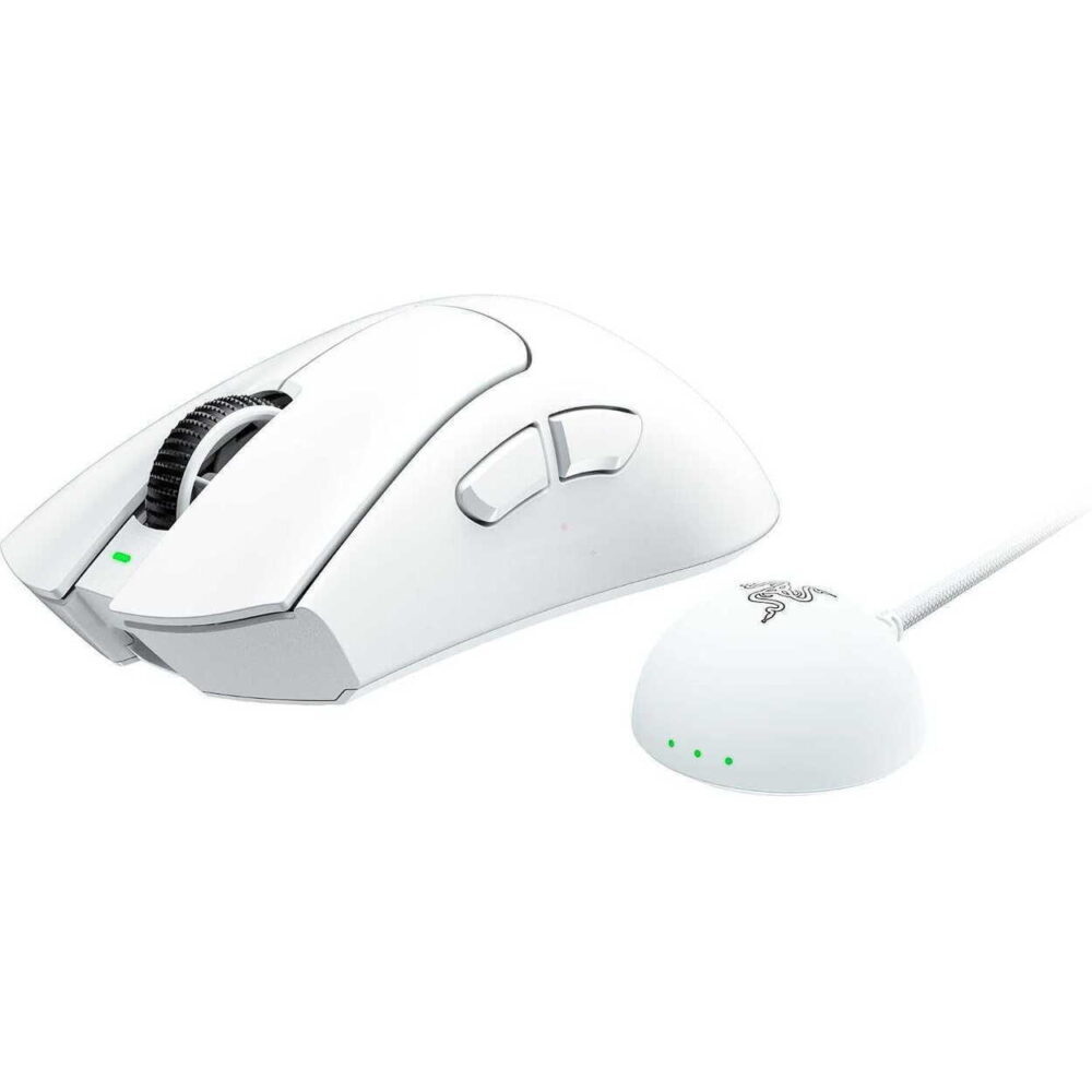Razer DeathAdder V4 Pro ワイヤレスマウス　ホワイト MOUSE GAMING RAZER DEATHADDER V4 PRO – INALAMBRICO – BLANCO