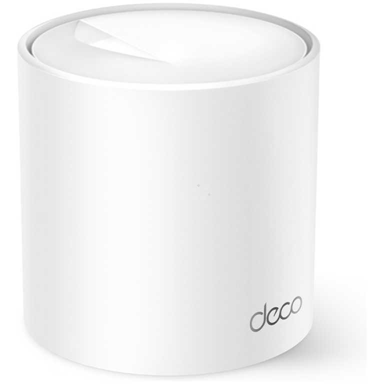 White cylindrical device with a rounded, clear lid and a small brand logo near the base, viewed from an angled side.