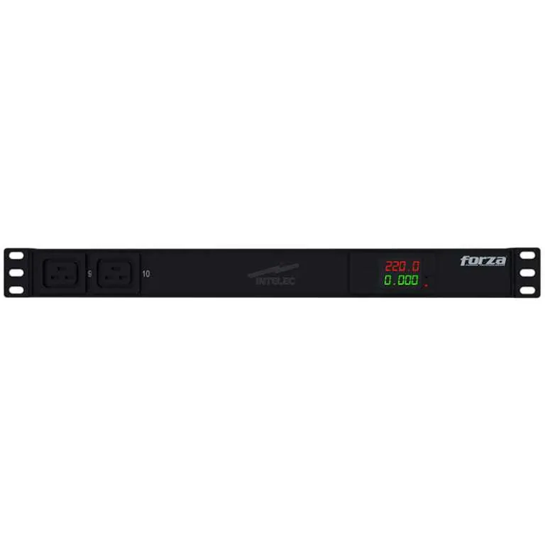 REGLETA FORZA PDU 10 TOMAS - 4000W - 1U - 220V
