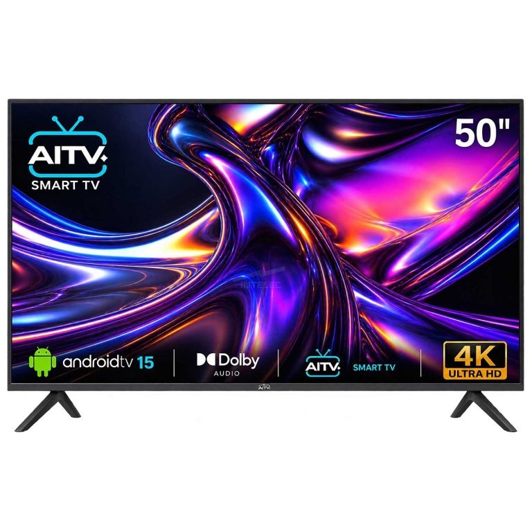 1 - Intelec | Tecnología y Fitness PANTALLA 50" LED AITV VISIONX 4K SMART 2026