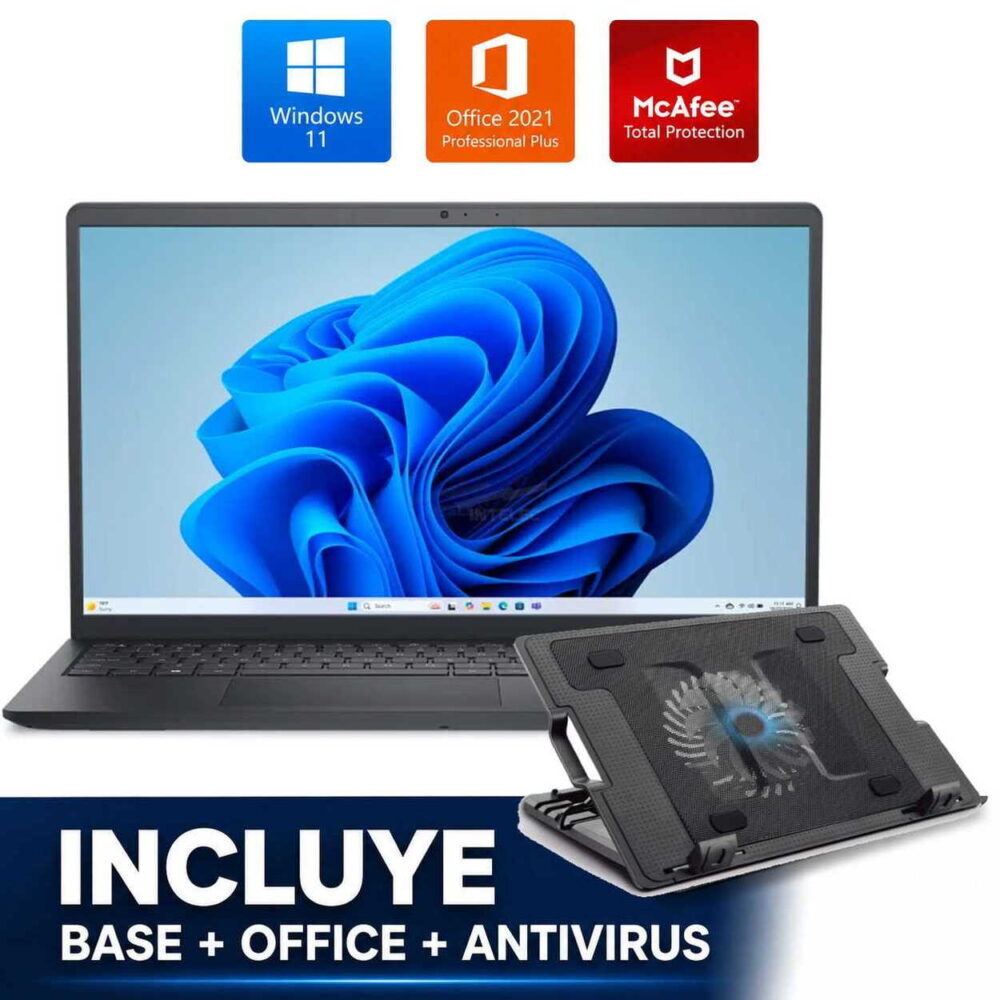 4CDJW-COMBO - Intelec | Tecnología y Fitness COMBO LAPTOP DELL DC15250 Ci7-1355U - 16GB - 512GB-SSD - 15.6"TOUCH - W11