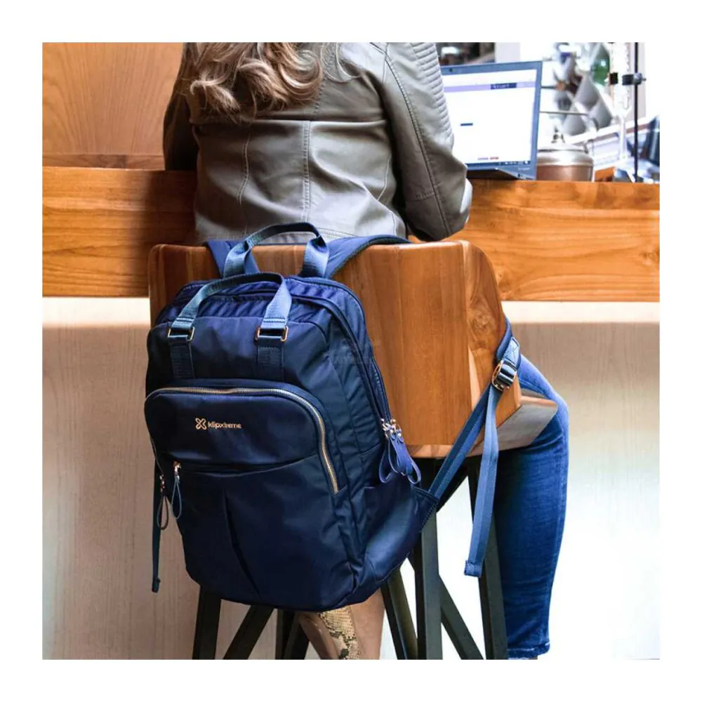 BACKPACK KLIPXTREME TOSCANA – 15.6″ – KHAKI - Intelec | Tecnología