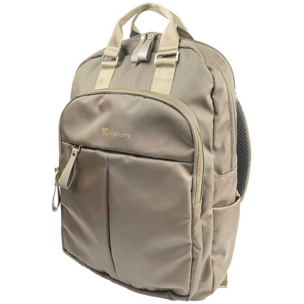 BACKPACK KLIPXTREME TOSCANA – 15.6″ – KHAKI - Intelec | Tecnología