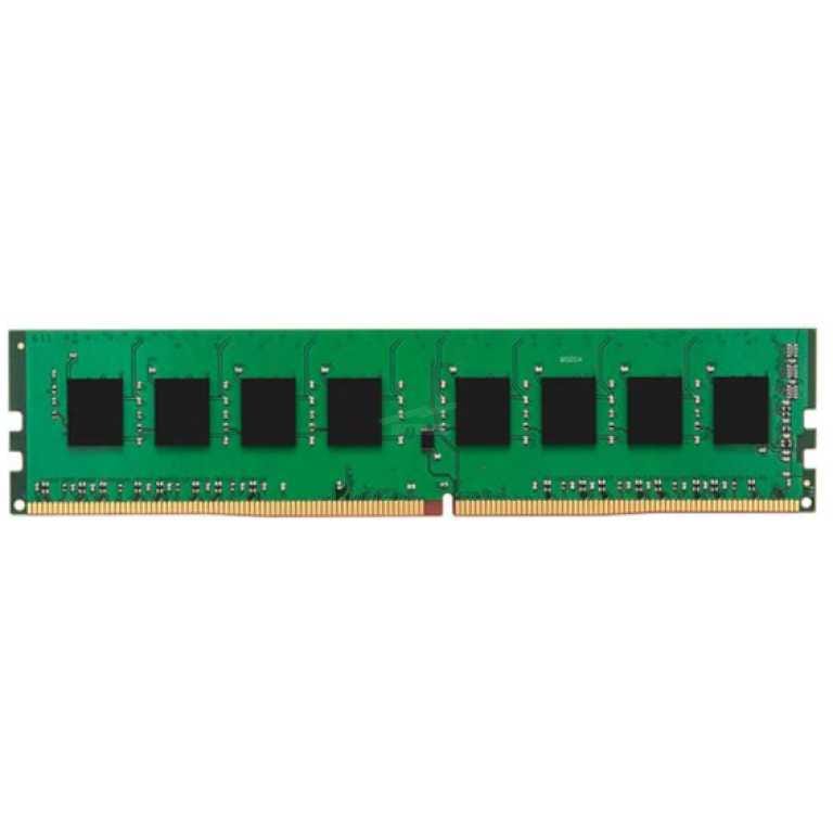 Green RAM memory module (DIMM) with multiple black memory chips and gold edge connectors on a PCB edge slot diagram.