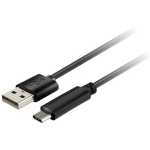 CABLE XTECH USB TIPO C MACHO A USB 2.0 MACHO