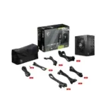 FUENTE DE PODER MSI MAG 850 WATTS - PCIE5 - 80 PLUS GOLD - Imagen 4