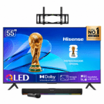 COMBO PANTALLA QLED HISENSE 55Q6QV SMART 4K - 55"