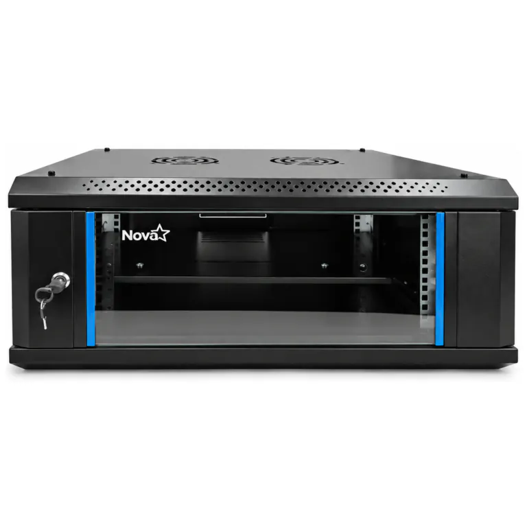 GABINETE PARA RED - NOVA - 4U - PANEL ACERO SPCC