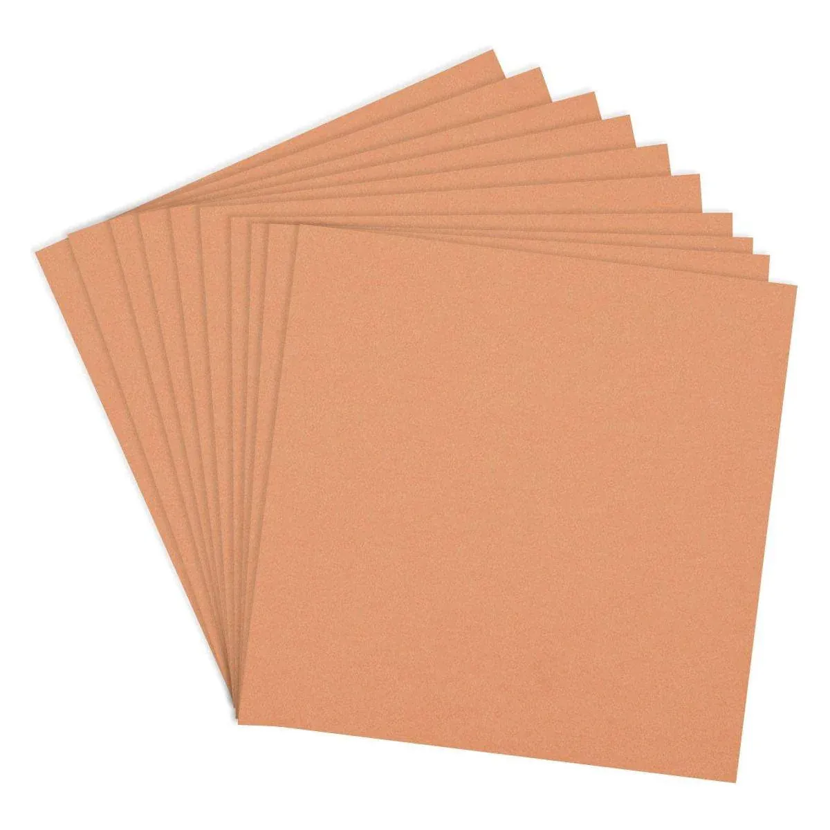 CS-12-110 - Intelec | Tecnología y Fitness CARTULINA COLORWHEEL - 12" X 12" - 10 UNIDADES - CORAL