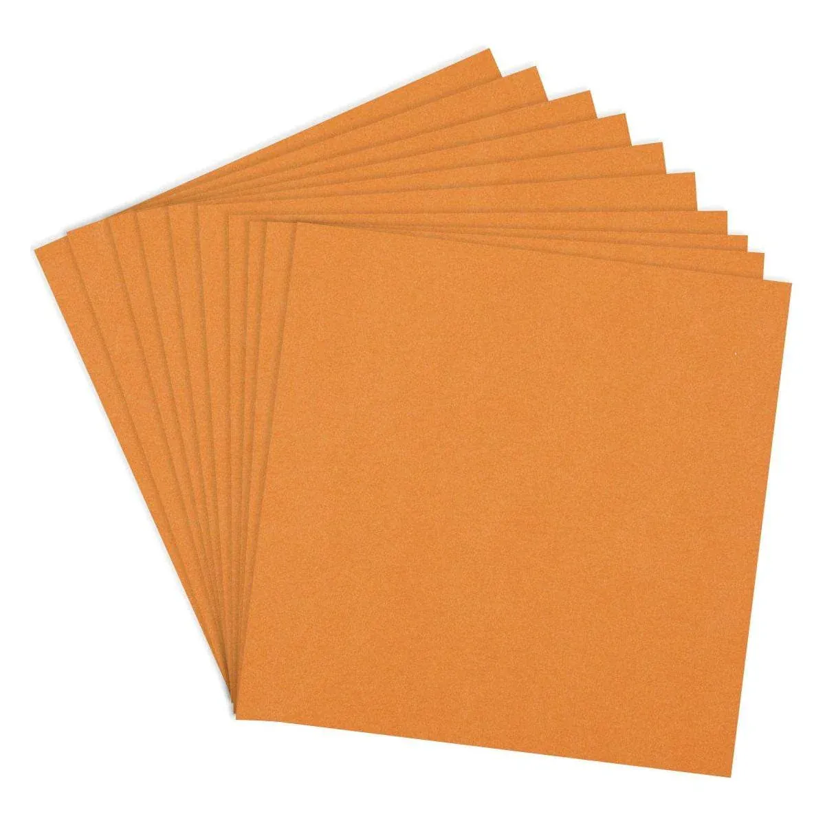 CS-12-112 - Intelec | Tecnología y Fitness CARTULINA COLORWHEEL - 12" X 12" - 10 UNIDADES - CARROT