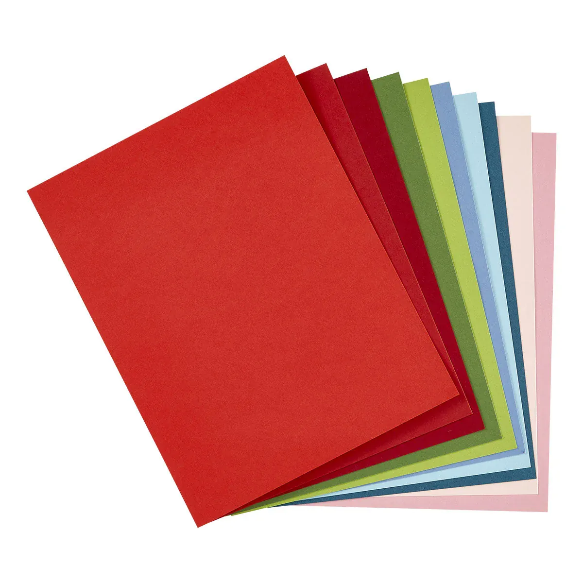 CSA-026 CARTULINA COLORWHEEL – 8.5″ X 11″ – 20 UNIDADES – NAVIDEÑA - Imagen 1