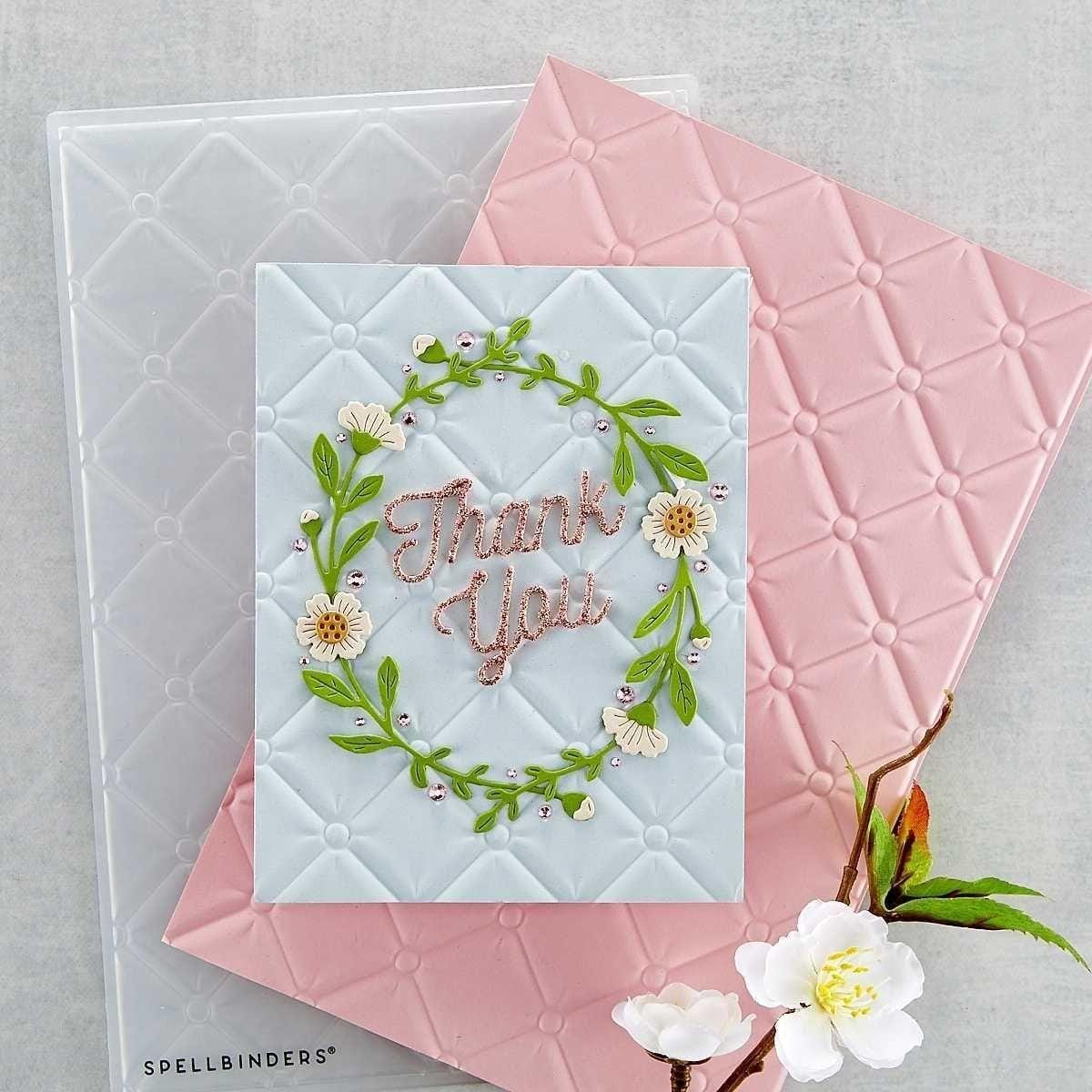 CARPETA DE EMBOSSING 3D TUFTED