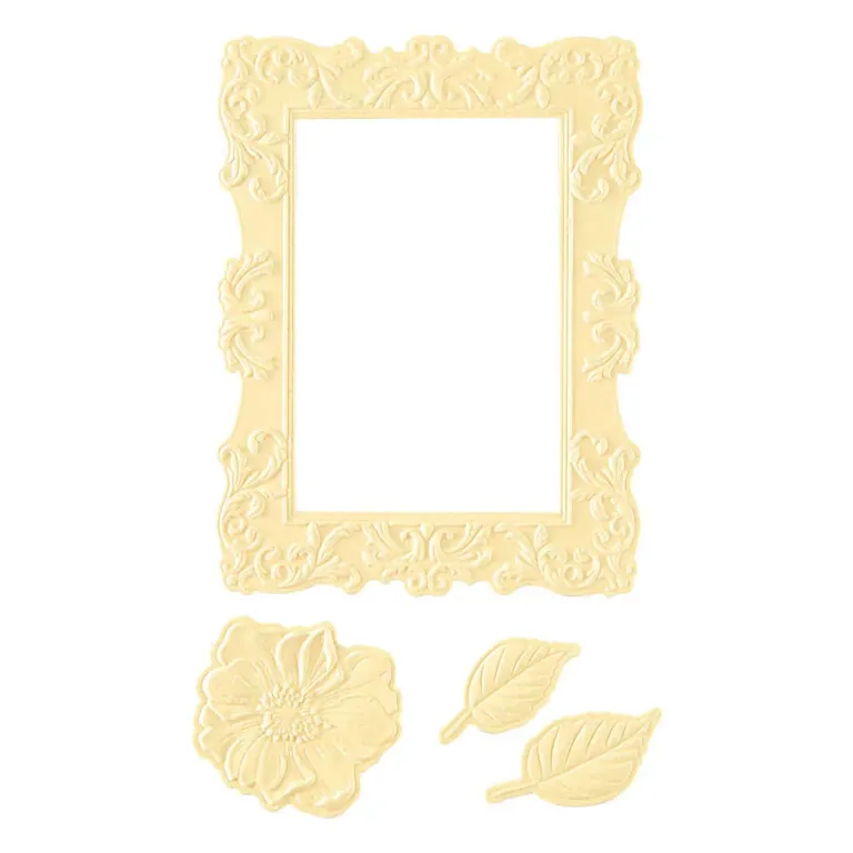 CARPETA DE EMBOSSING 3D CON TROQUEL GREENWICH MARKET FRAME