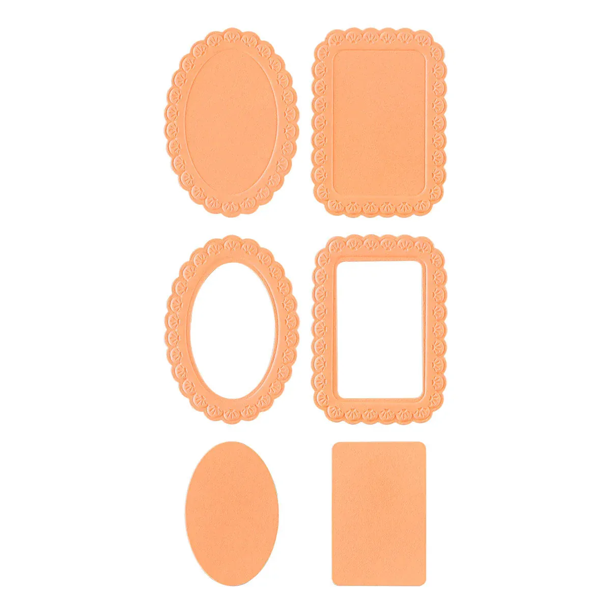 CARPETA DE EMBOSSING 3D CON TROQUEL SCALLOPED FRAMES
