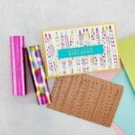 ROLLO DE FOIL TERMICO GLIMMER - CONFETI ARCOIRIS - Imagen 2